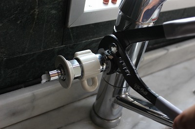 食洗機用分岐水栓CB-SSC6の取り付け方法（写真解説）