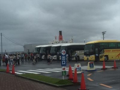 めんたいパーク：観光バス